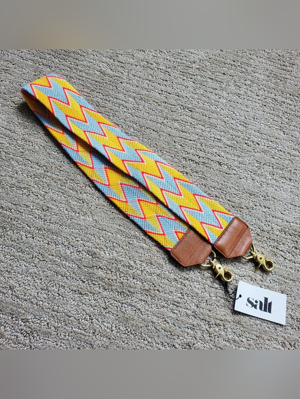 The Classic Salt Crossbody Strap